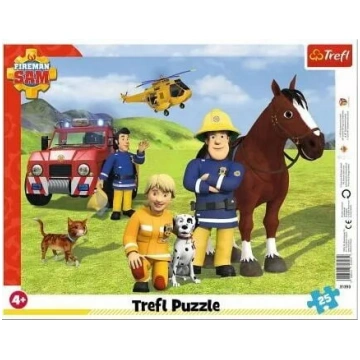Rāmis puzle TREFL "Always on Guard. Fireman Sam" —