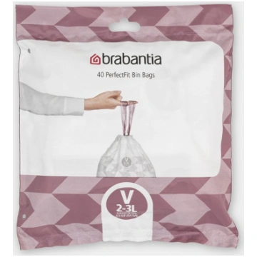 BRABANTIA atkritumu tvertņu maisiņi 2-3 l (V) (40 