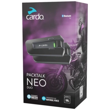 Cardo Packtalk NEO DUO motociklininkų ryšio įranga