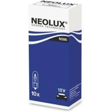 Kvēlspuldze NEOLUX N286, W1.2W 12V W2X4,6D Automaš
