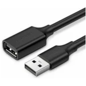 Ugreen US103 USB 2.0 extension cable 2m Black akse