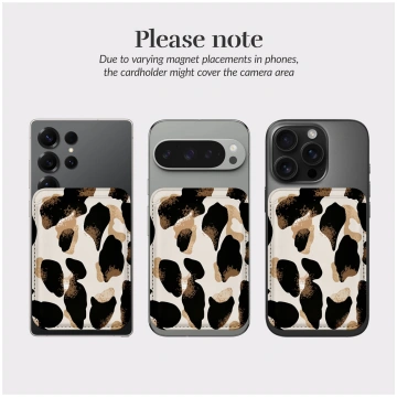 MIO Leopard Magsafe Case Compatible Card Holder 80