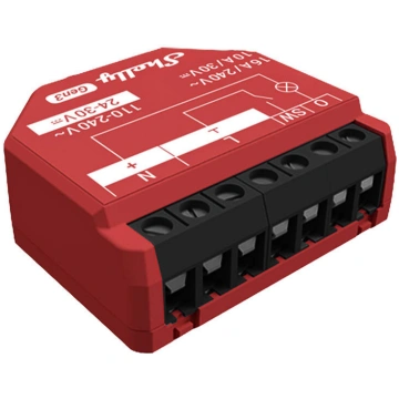 Shelly 1PM Gen3 Controller, WiFi/Bluetooth