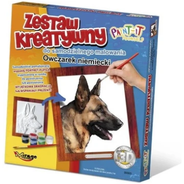 Krāsošanas komplekts Mirage German Shepherd 61004,