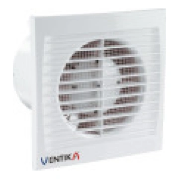 Ventika Sienas Ventilators Balts Fi 125Mm Ar Virve