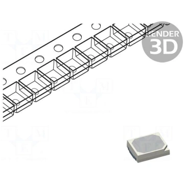 LED | red | SMD | PLCC2 | 25÷40lm | 1.7÷2.5VDC | 2