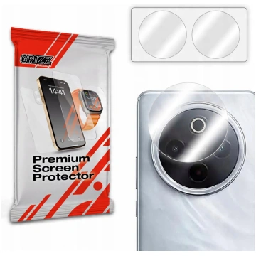 Kameras aizsargstikls GrizzGlass HybridGlass priek