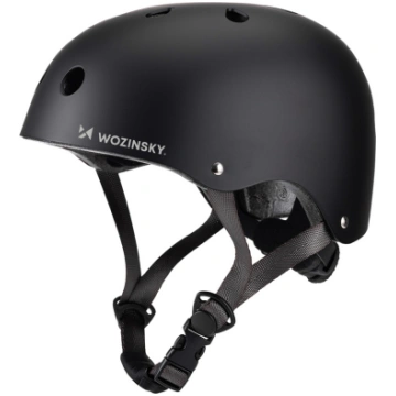 Wozinsky viegla BMX / skrejriteņa ķivere S – melna