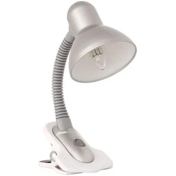 Galda lampa Kanlux Suzi, sudraba krāsā