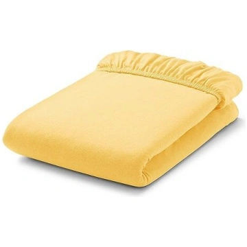 MamoTato paklodė su guma frotte, geltona, 120*60