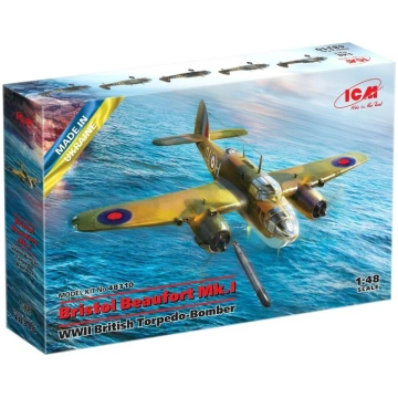 ICM - Bristol Beaufort Mk.I WWII British Torpedo-B