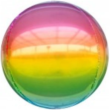 Folijas balons 40cm XL - bumba, krāsaina BK-HTC