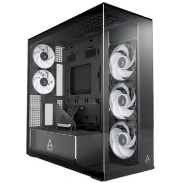 ARCTIC Premium E-ATX PC Case Xtender VG Black (Cle