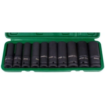 1/2" Deep impact socket set 10pcs