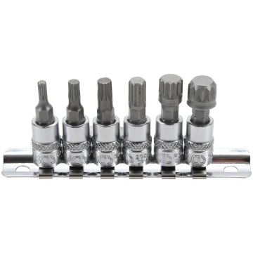 Bit Socket | 6.3 mm (1/4") drive | Spline (for XZN