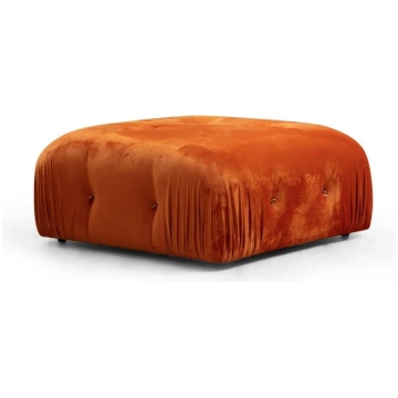 Oranžs samta pufs Bubble – Artie Hanah Home