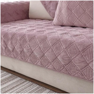 Velvet Sofa Cover Sofa Protector Non-Slip 1 2 3 4 