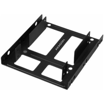 Metal frame for mounting two 2.5" disks into one 3