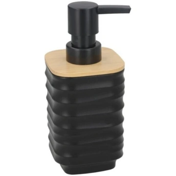 Gerimport ziepju dozators ar bambusu, melns, 300 m
