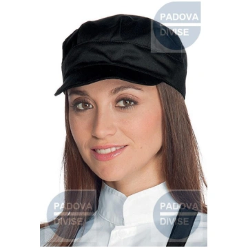 CAPPELLO SAM NERO 65% POLYESTER 35% COTTON ISACCO