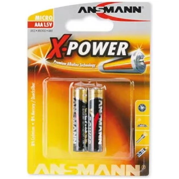 Vienreizējā baterija Ansmann X-Power Micro AAA