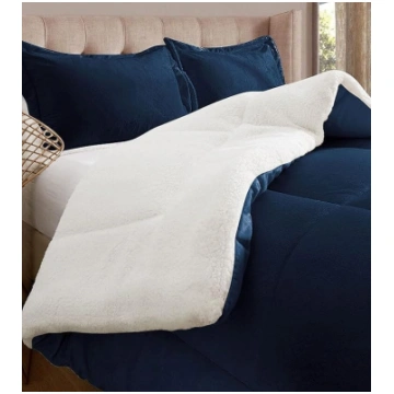 Elegant Comfort Super Soft Sherpa sega komplekts 2