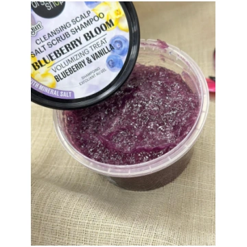 Galvas ādas skrubis-šampūns Blueberry Bloom