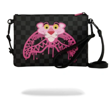 Pink Panther Drippy Diamonds Crossbody China Clutc