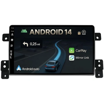 9 collu Android 14 auto radio priekš Suzuki Grand 