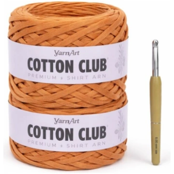 Adīšanas komplekts 2x YarnArt Cotton Club dzija (k