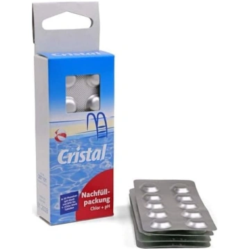 Cristal pH Value Rapid tabletes – 60 gab. iepakoju