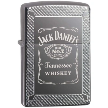 Zippo vējdroša šķiltavas - Jack Daniels, Black Ice