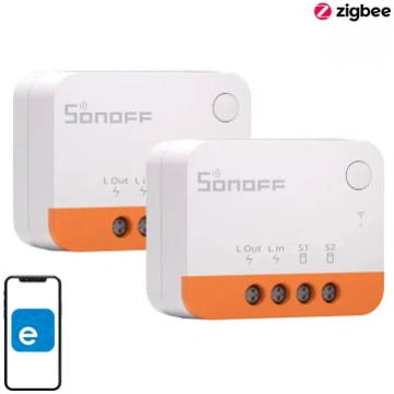 Viedais ZigBee mini slēdzis Sonoff ZBMINIL2 (2 gab