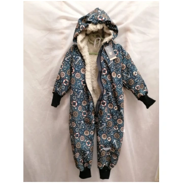 Softshell kombinezons zilos toņos. 110.izm