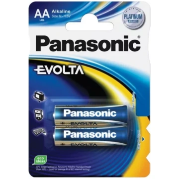 Baterijas PANASONIC Evolta LR6EGE, AA, 2gab