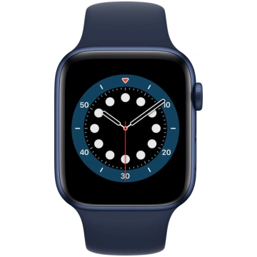 Apple Watch Series 6 GPS 44mm Zila Alumīnijs