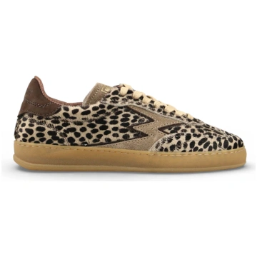 SNEAKER CLUB CAVALLINO STAMPA MACCHIE NERE SU FOND