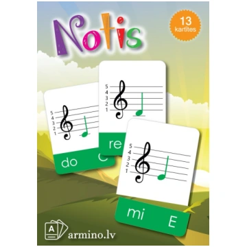 Printējamas kartītes "Notis"