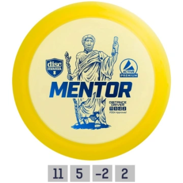 Discmania Diskgolfo diskas Distance Driver MENTOR 
