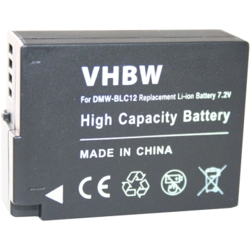 Akumulators, VHBW, VHBW battery BLC12 for LUMIX 10