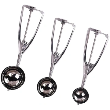 Cookie Scoop Set, 3 Pieces Stainless Steel Ice Cre