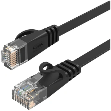 Orico PUG-C6B CAT6 plakanais RJ45 tīkla kabelis 8m