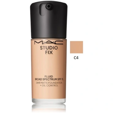 MAC Studio Fix Fluid SPF 15 matēts grima pamats - 