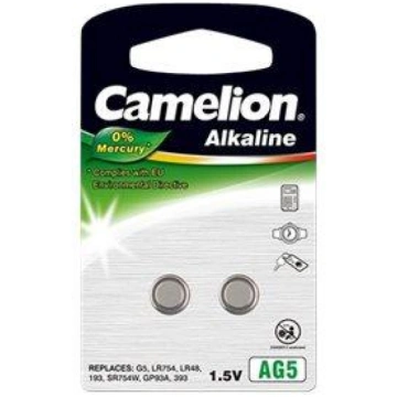 Camelion | AG5/LR48/LR754/393 | Alkaline Buttoncel