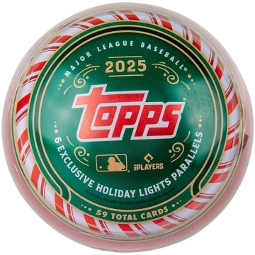 2025 Topps MLB svētku beisbola kolekcijas karšu ka