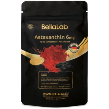 Astaksantīns 6 mg BellaLab