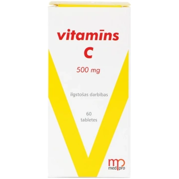 MEDPRO C vitamīns 500 mg tabletes N60