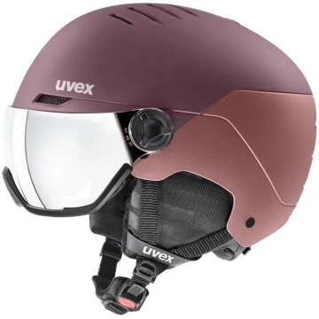uvex wanted visor bramble - antique rose mat