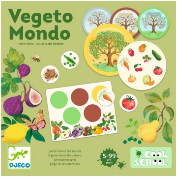Djeco Žaidimas - Šaunioji mokykla - Vegeto Mondo (