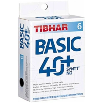 TIBHAR galda tenisa bumbiņas TIBHAR Basic 40+ TH10